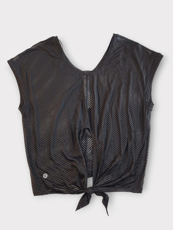 Size 4 - Lululemon Ahead By Miles Short Sleeve