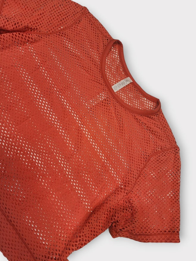 Size 8 - Lululemon Sweat Your Heart Out Short Sleeve