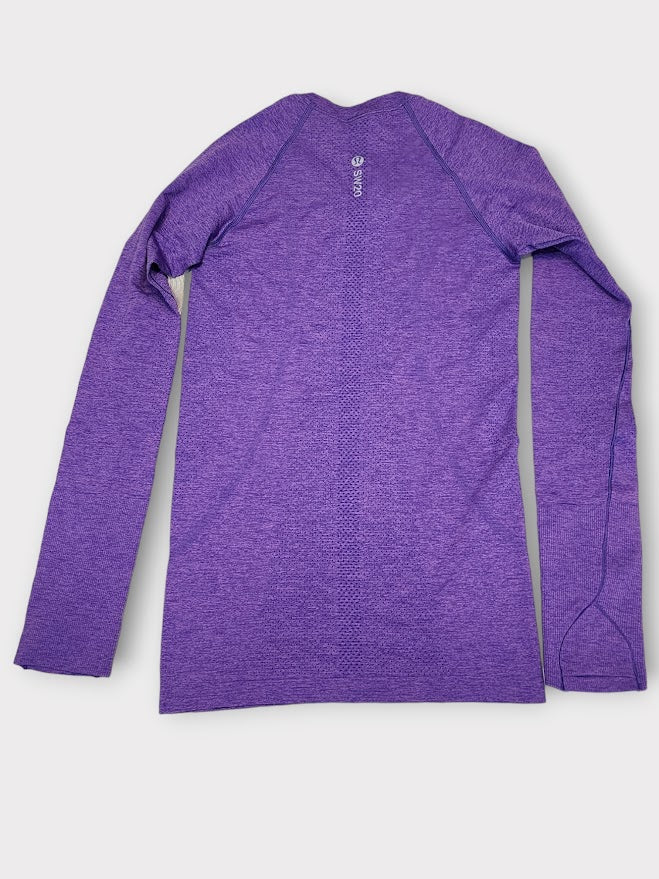 Size 4 - Lululemon Swiftly Tech Long Sleeve Crew 2.0 *SeaWheeze