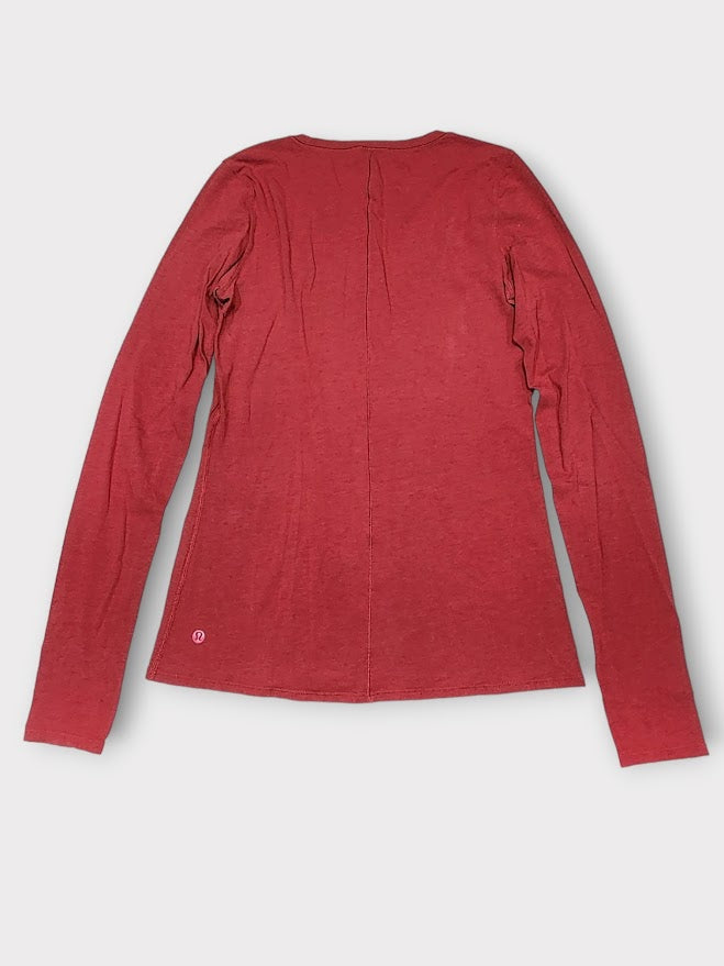 Size 6 - Lululemon Anahatasana Long Sleeve Tee