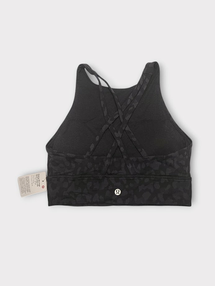 Size 6 - Lululemon Energy Bra High Neck Long Line *Medium Support