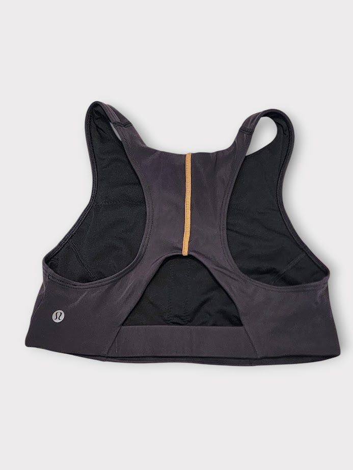 Size 8 - Lululemon Tough Train High-Neck Bra *Medium Support