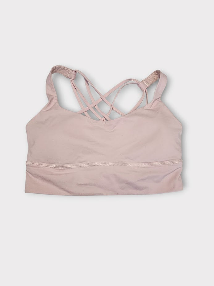 Size 8 - Lululemon Free to Be High-Neck Longline Bra Wild *Light Support