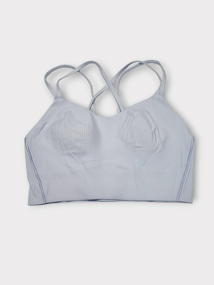 Size 4 - Lululemon Like a Cloud High-Neck Longline Ribbed Bra