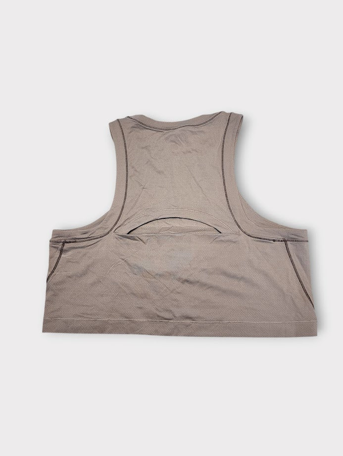 Size 6 - Lululemon Open-Back Cropped Training Tank Top