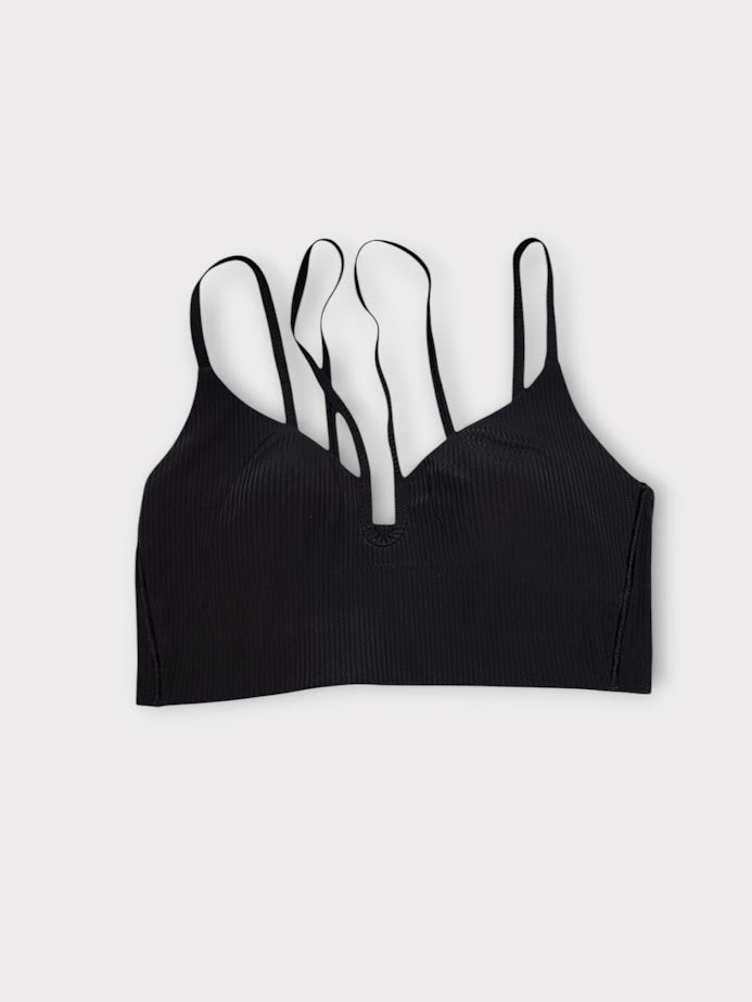 Size 6 - Lululemon Like a Cloud Strappy Longline Ribbed Bra *Light Support
