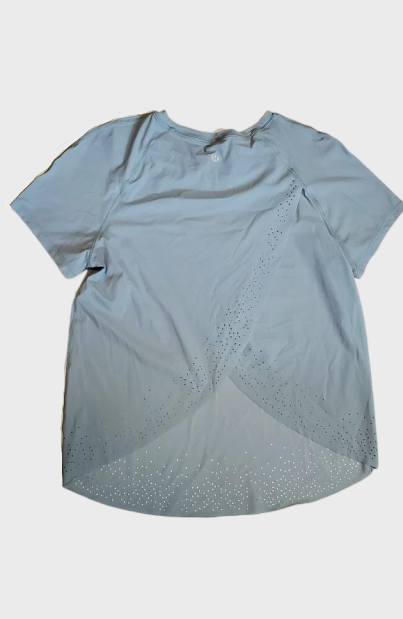 Size 6 - Lululemon Quick Pace Short Sleeve
