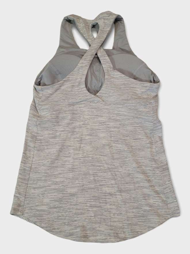 Size 6 - Lululemon Sweat Reps 2 In 1 Tank