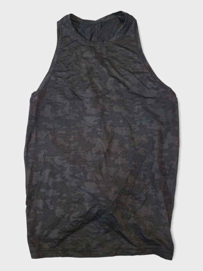 Size 6 - Lululemon Miles Ahead Tank (Camo)