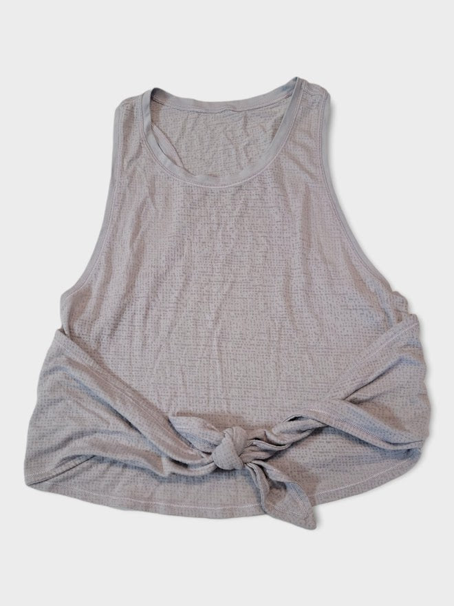 Size 6 - Lululemon Burnout front Tie tank – Your Next Gem