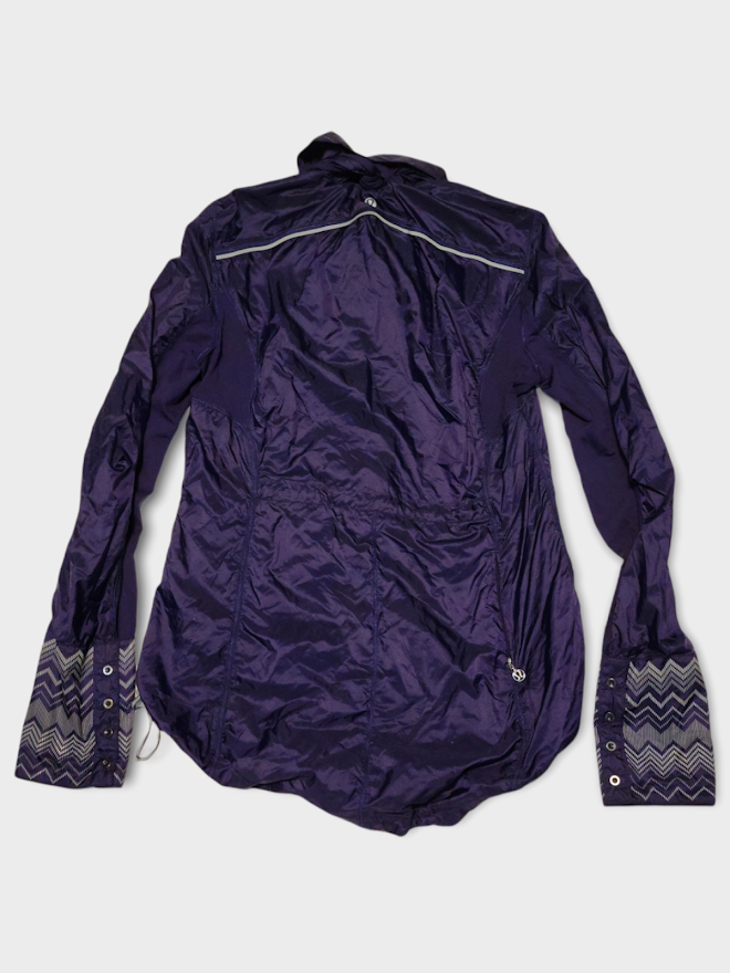 Size 6 - Lululemon Pedal Power Wind Shirt Jacket