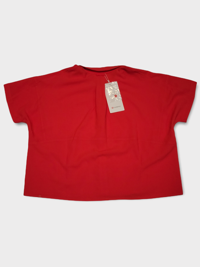 Size 6 - Lululemon Full Day Ahead Short Sleeve Shirt
