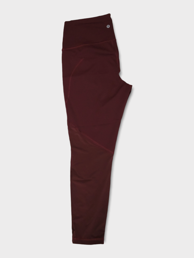Size 12 - Lululemon Wunder Under High-Rise Tight 25* *Chiffon Mesh