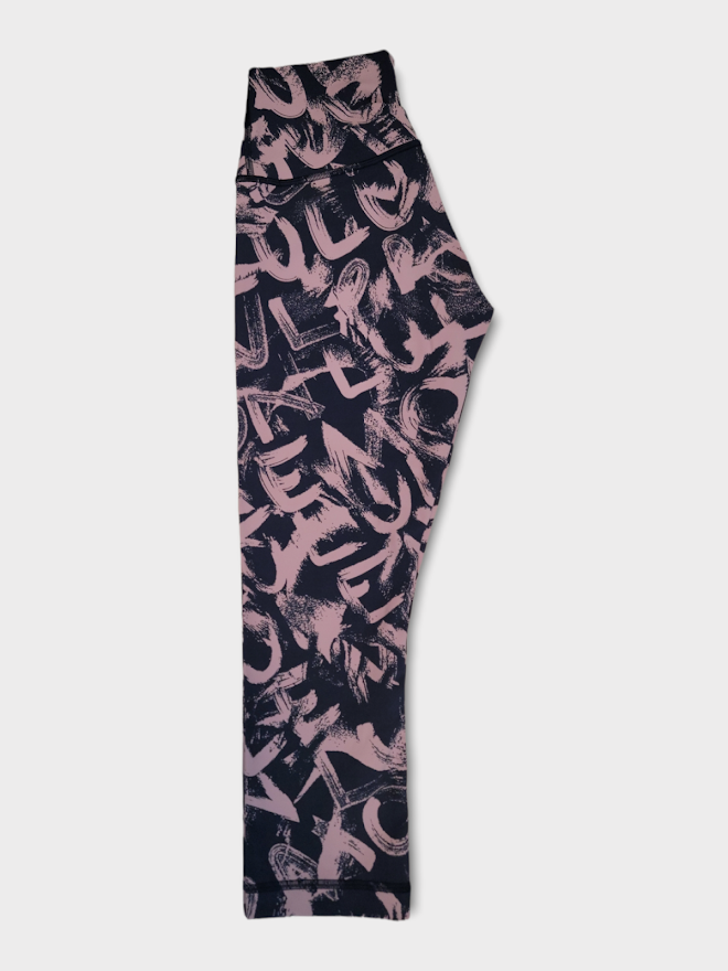 Size 6 - Lululemon Wunder Under Crop (High-Rise) *Full-On Luxtreme 21*