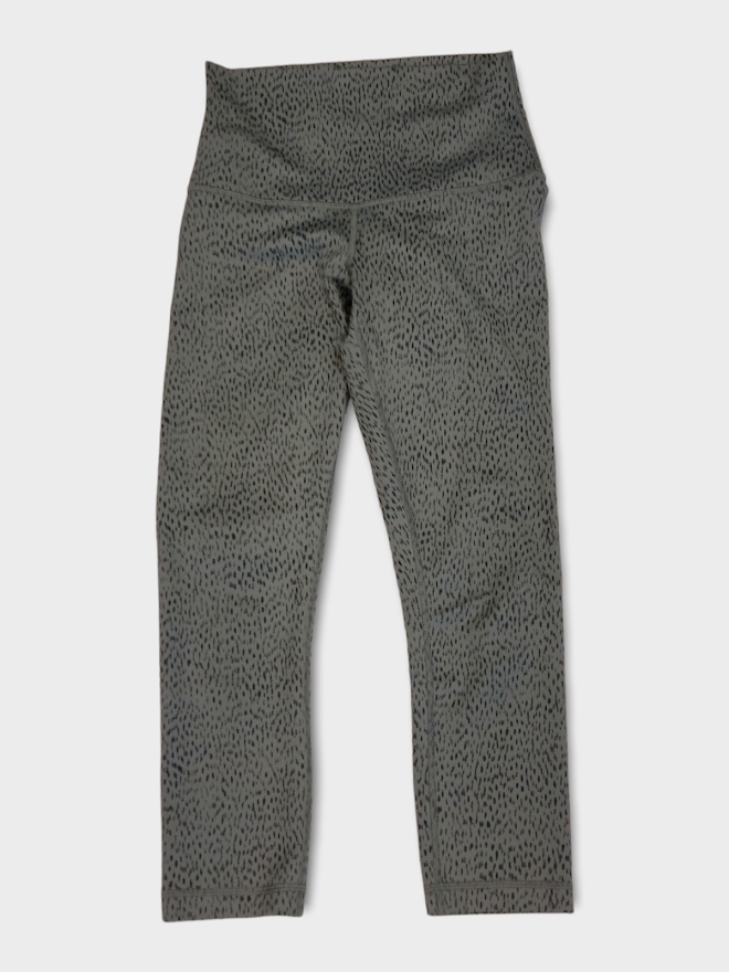 Size 2 - Lululemon Wunder Under Crop II *Full-On Luon (Roll Down)