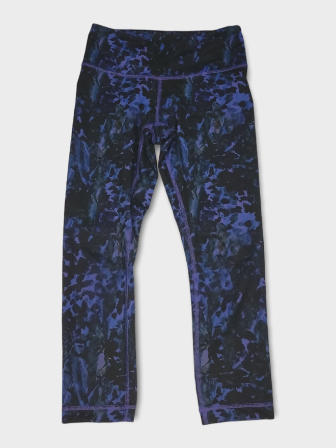 Size 2 - Lululemon Wunder Under Crop II *Full-On Luon