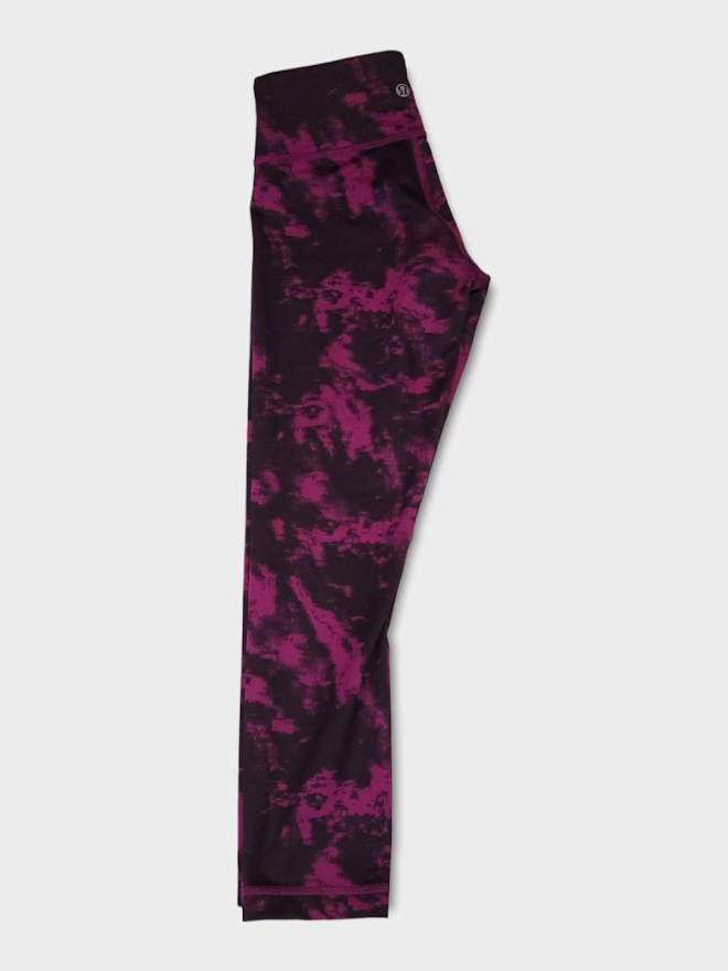 Size 2 - Lululemon Wunder Under Crop II *Full-On Luon