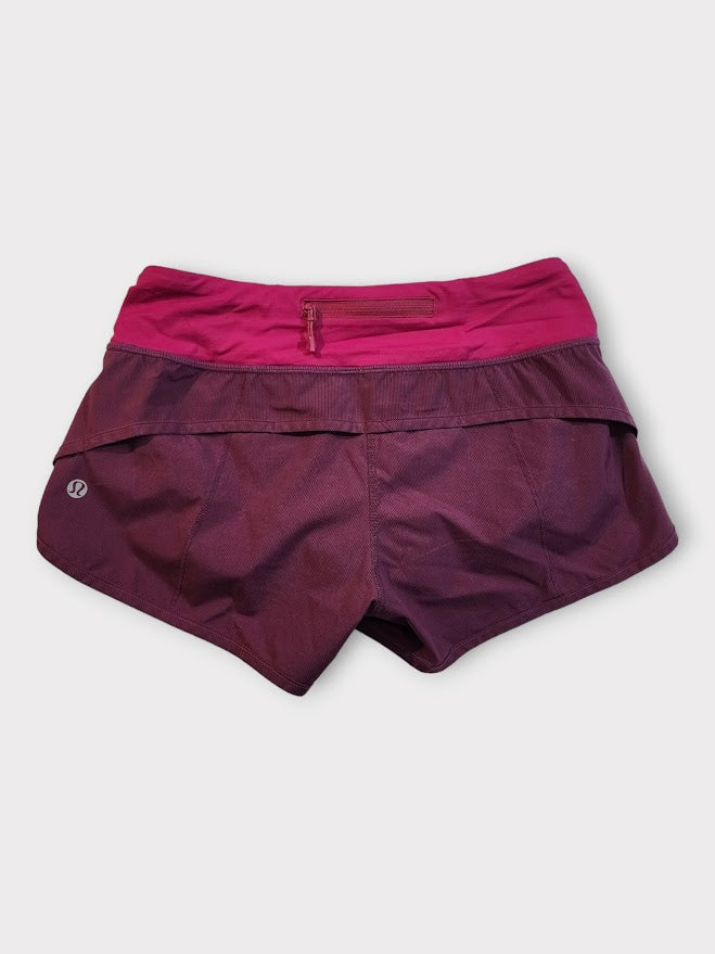 Size 2 - Lululemon Speed Shorts