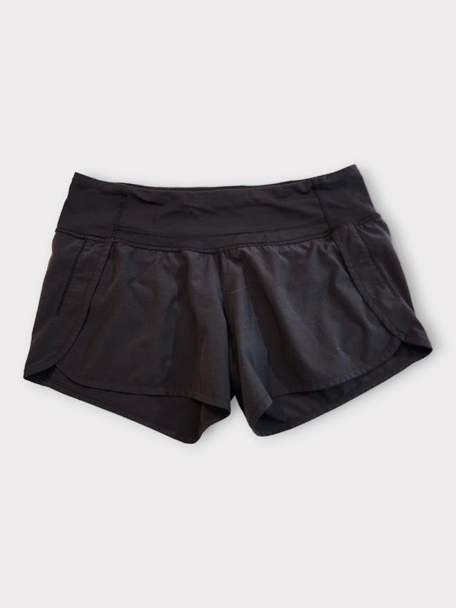 Size 6 - Lululemon Run Times Shorts