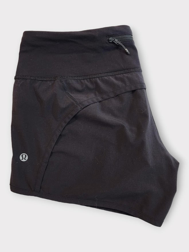 Size 6 - Lululemon Run Times Shorts