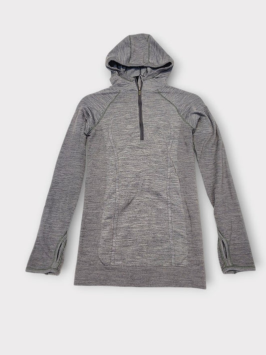 Size 2 - Lululemon Swiftly Wool 1/2 Zip Hoodie