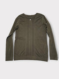 Size 4 - Lululemon Swiftly Tech Long Sleeve (Breeze) (Relaxed Fit)