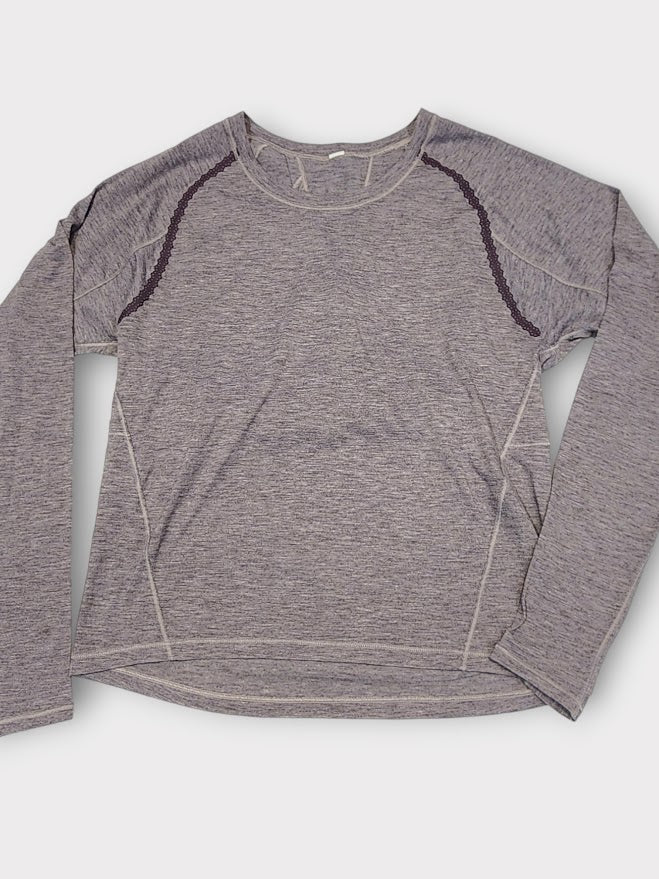 Size 6 - Lululemon Stop Drop & Squat Long Sleeve