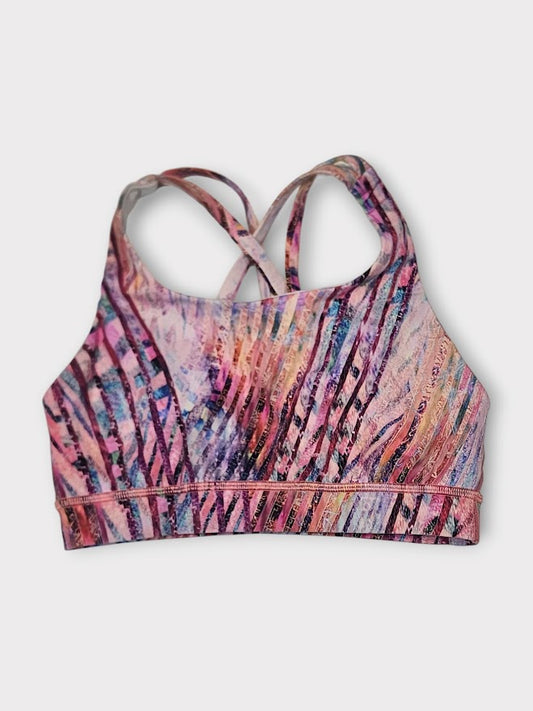 Size 4 - Lululemon Energy Bra *Central Saint Martins Nulux