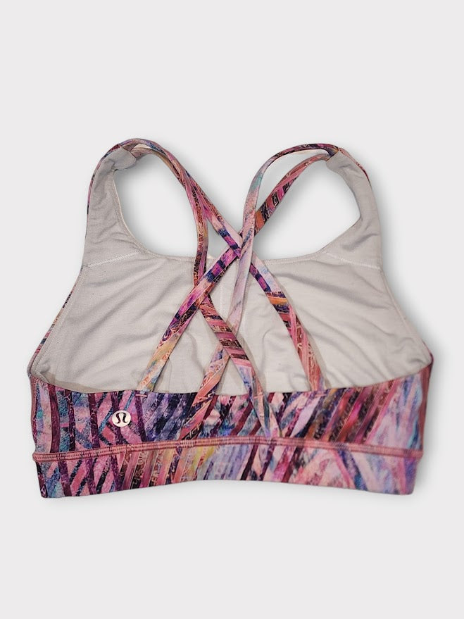 Size 4 - Lululemon Energy Bra *Central Saint Martins Nulux