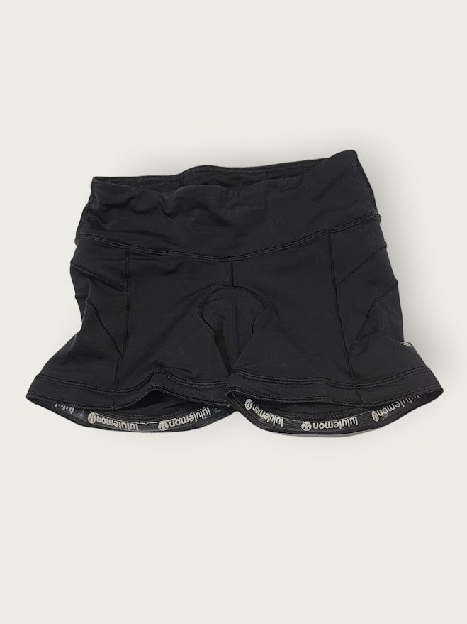 Size 4 - Lululemon Padded Cycling Shorts