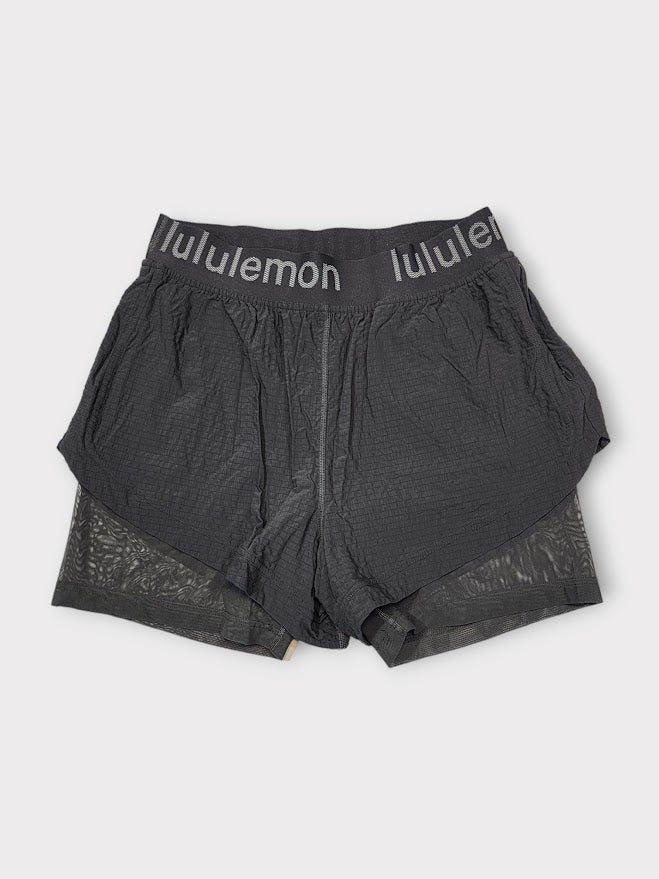 Size 10 - Lululemon Logo Waistband High-Rise Training Short