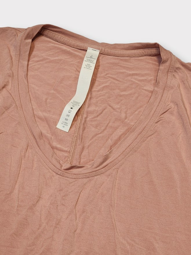 Size 2 - Lululemon Up for Down Time Short Sleeve