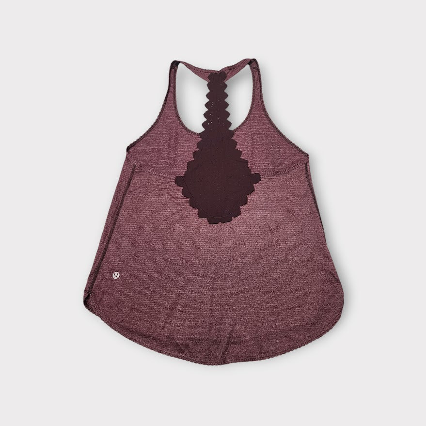 Size 4 - Lululemon 105 F Singlet *Laser-Cut