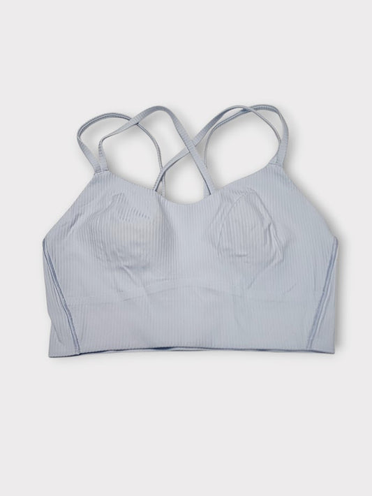 Size 4 - Lululemon Like a Cloud High-Neck Longline Ribbed Bra