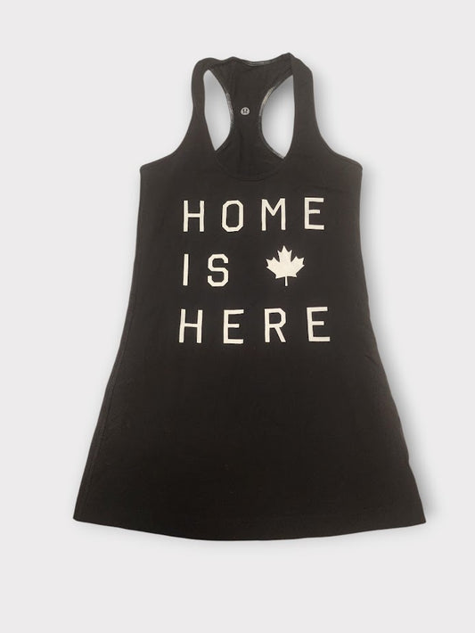 Size 4 - Lululemon Cool Racerback (Home Is Here)