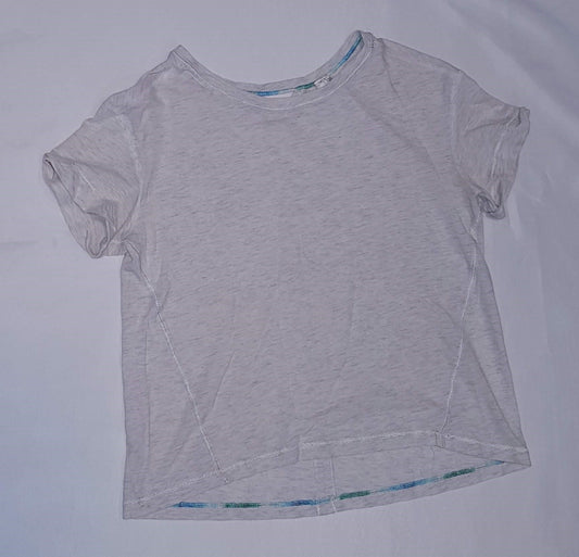 Size 12 - light grey cotton t-shirt