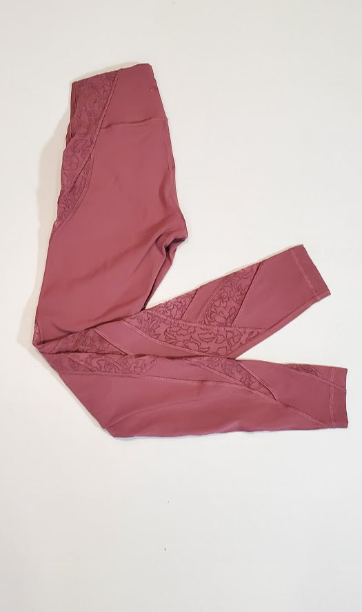 Size 2 - Lululemon Wunder Under High-Rise Tight* Flocked 28*