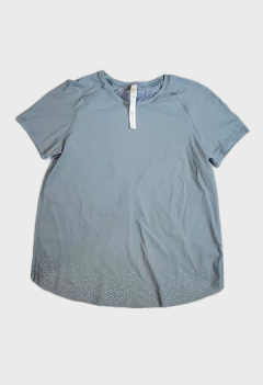 Size 6 - Lululemon Quick Pace Short Sleeve