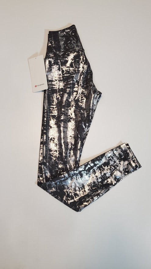 Size 4 - Lululemon Wunder Under Hi-Rise Tight *Brindle Foil 28*