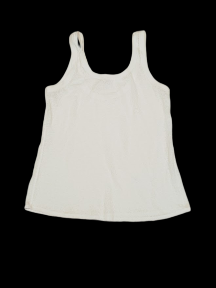 Size 6 - Lululemon Hint of Sheer Singlet White
