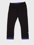 Size 4 - Lululemon Wunder Under Crop (Reversible)