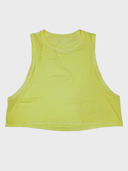 Size 10 - Lululemon Cut Back Crop Tank *Wash