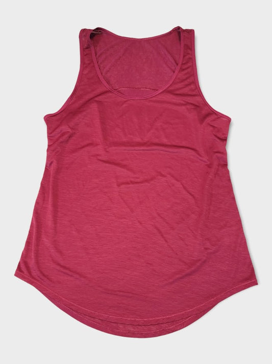 Size 6 - Lululemon Set The Course Tank Star Ruby