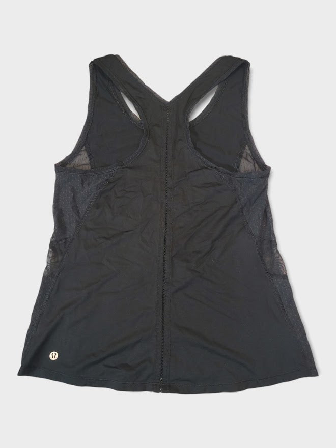 Size 6 - Lululemon Singlet with mesh panels