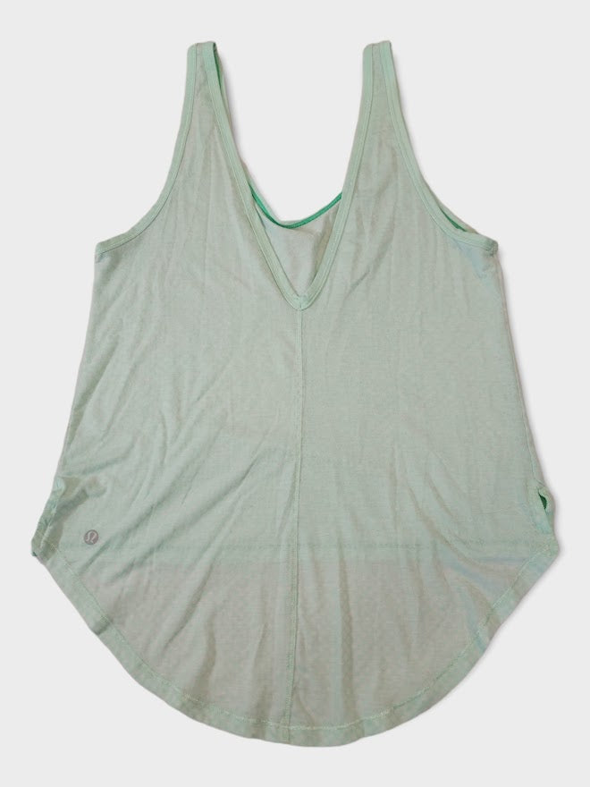 Size 8 - Lululemon Burn It Out Tank