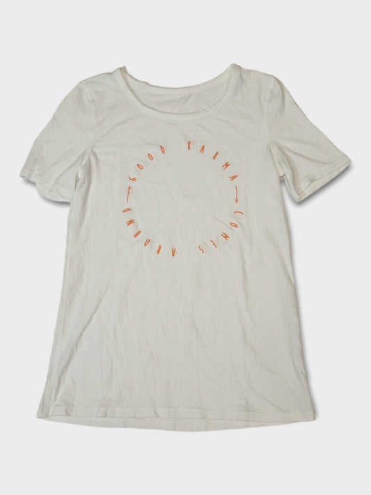 Size 6 - Lululemon Love Tee Crew II *Good Karma Comes Around*