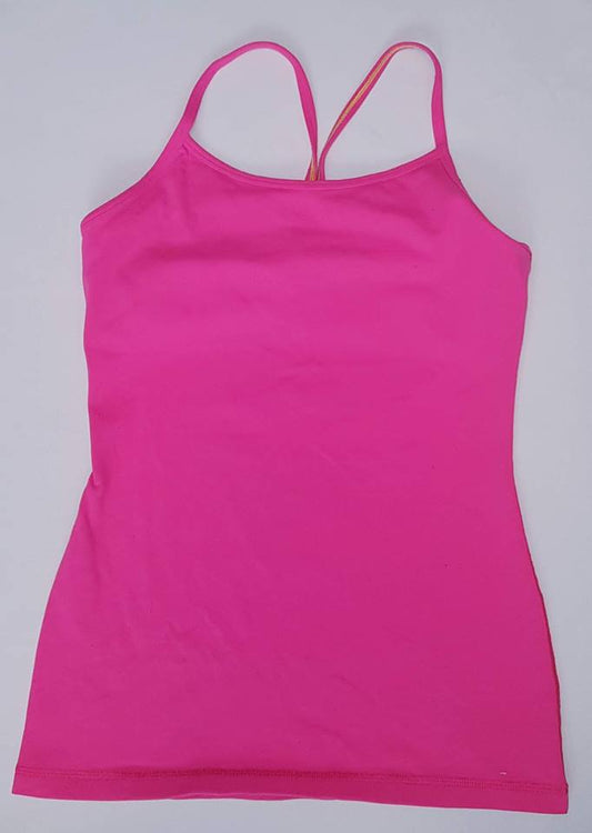 Size 12 - Tumbling tank - Bright Pink