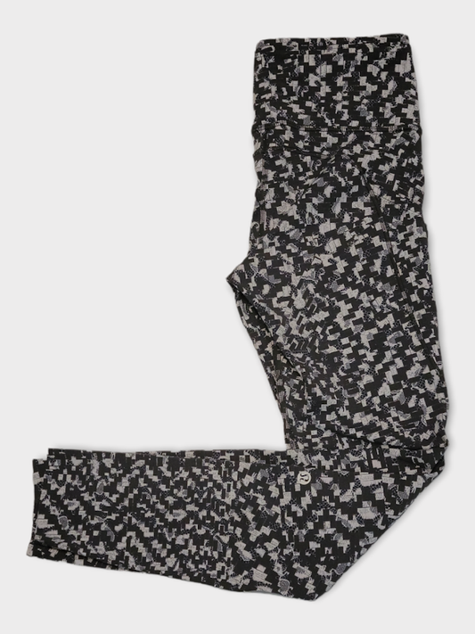 Size 6 - Lululemon Fast and Free Tight II 25" *Non-Reflective Nulux