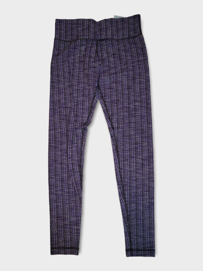 Size 8 - Lululemon Wunder Under Pant *Textured