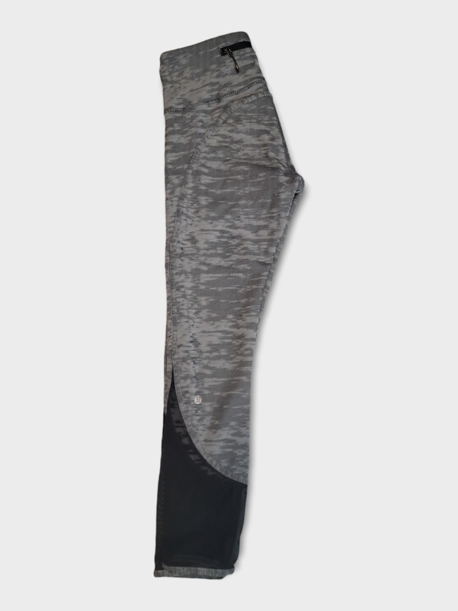 Size 6 - Lululemon High Rise Beat the Heat Crop Tights